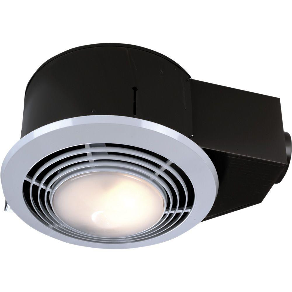Bathroom Ceiling Heater And Light
 NuTone 100 CFM Ceiling Bathroom Exhaust Fan with Light and