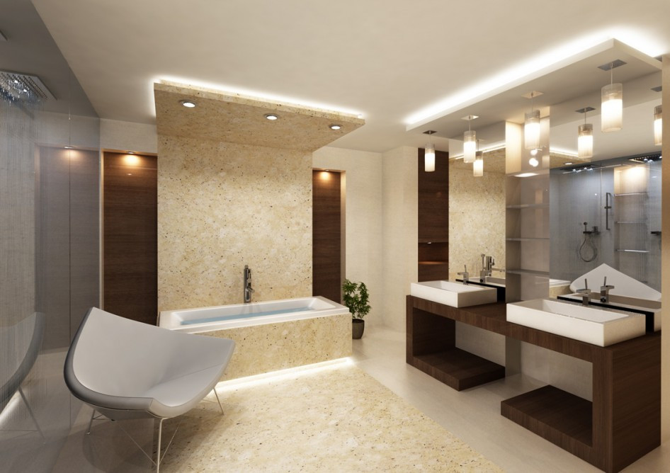 Bathroom Ceiling Lighting Ideas
 Modern Bathroom Lighting Ideas in Exceptional Installation