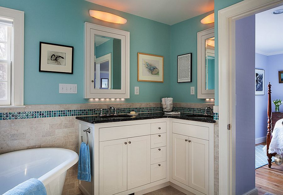 Bathroom Corner Vanity Cabinets
 30 Creative Ideas to Transform Boring Bathroom Corners