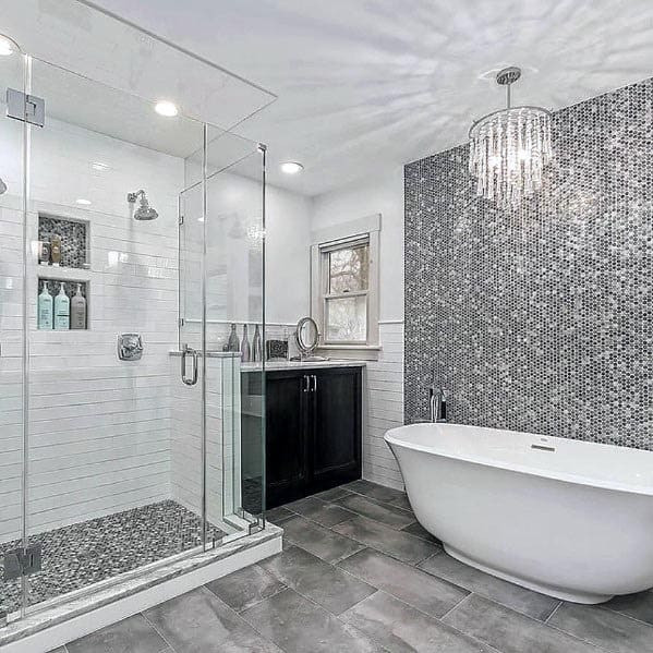 Bathroom Decor Inspiration
 Top 60 Best Grey Bathroom Ideas Interior Design Inspiration