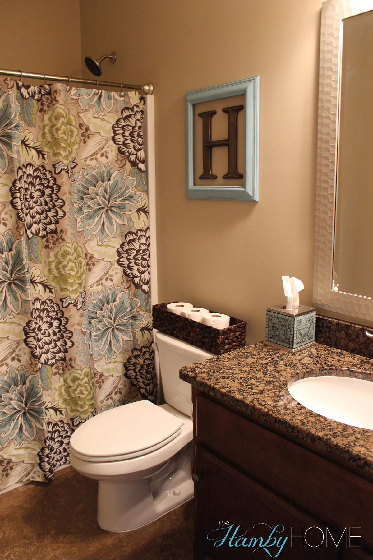 Bathroom Decor Pictures
 TGIF House Tour Guest Bathroom The Hamby Home