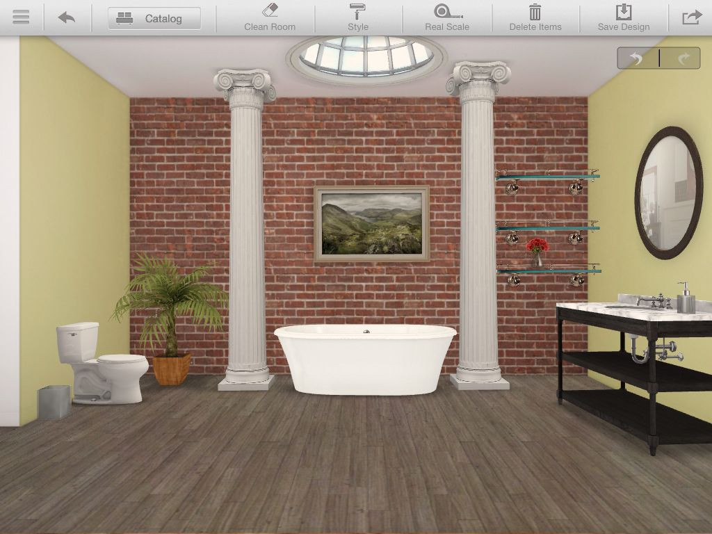 Bathroom Design App
 Bathroom made by the Homestyler App