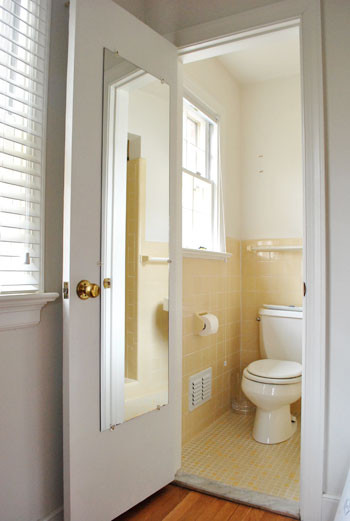 Bathroom Door Mirror
 Door Mirrors & TRICOLOUR 2x Shake proof Rectangular