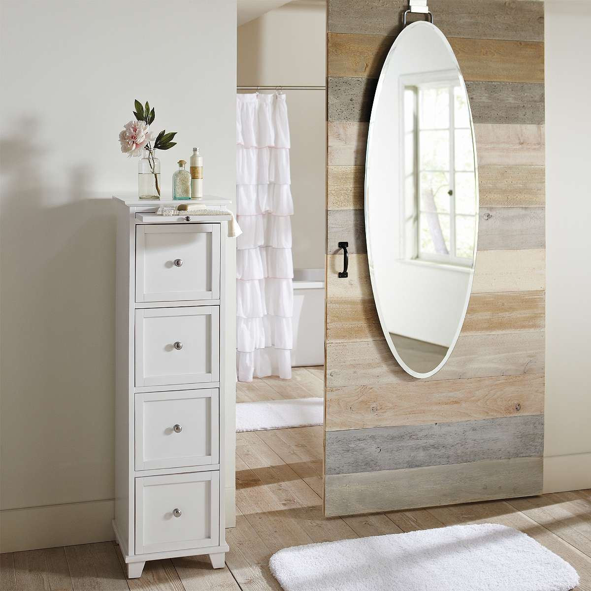 Bathroom Door Mirror
 Bring Home Functional Style with an Over the Door Mirror