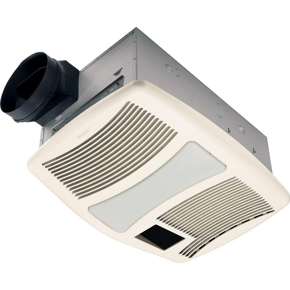 Bathroom Exhaust Fan Light Heater
 NuTone QT Series Very Quiet 110 CFM Ceiling Bathroom