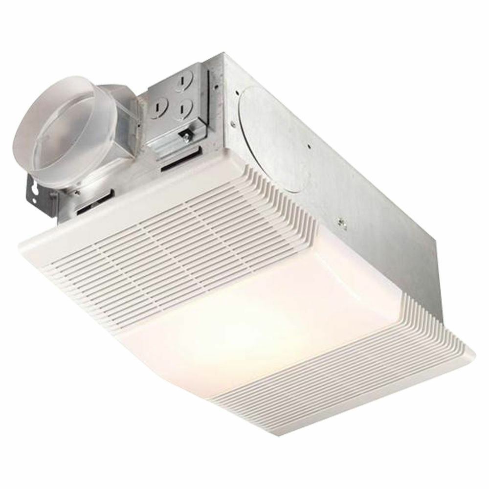 Bathroom Exhaust Fan Light Heater
 Broan NuTone 665RP Bathroom Ventilation Fan with Light and