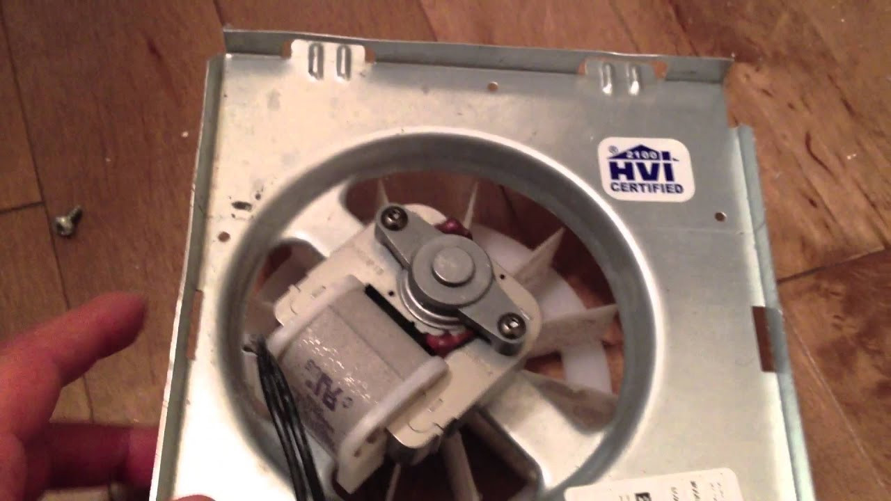 Bathroom Exhaust Fan Motor Replacement
 Replacing or fixing a Broan EC50 EC70 bathroom exhaust fan