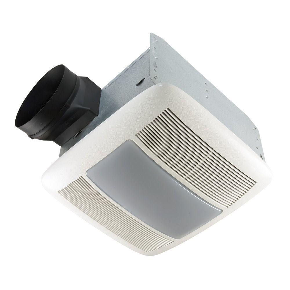 Bathroom Exhaust Fan With Heater
 NuTone QT Series Quiet 150 CFM Ceiling Bathroom Exhaust