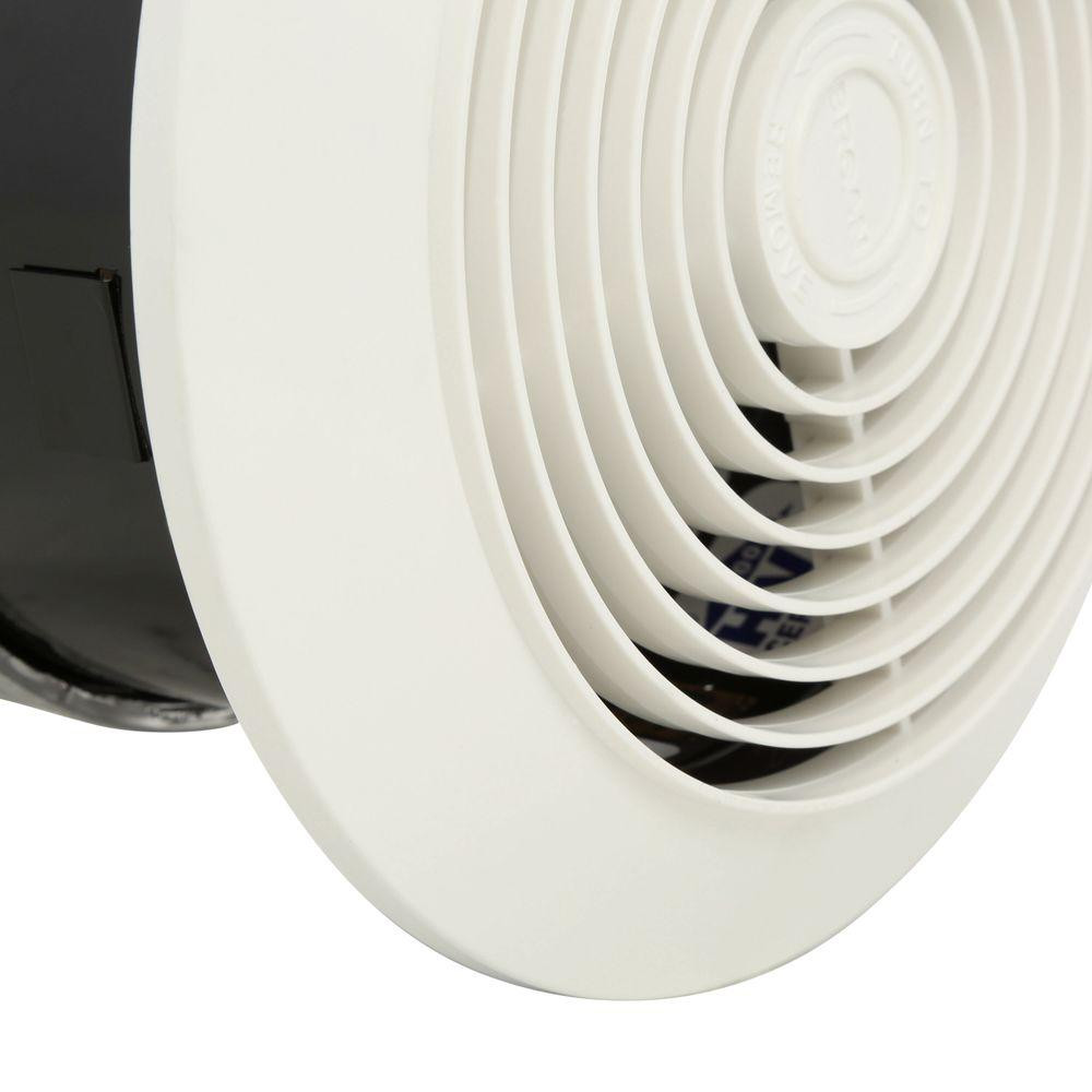 Bathroom Fan Wall Vent
 Exhaust Fan Ventilator 70 CFM Bathroom Wall Surface Mount