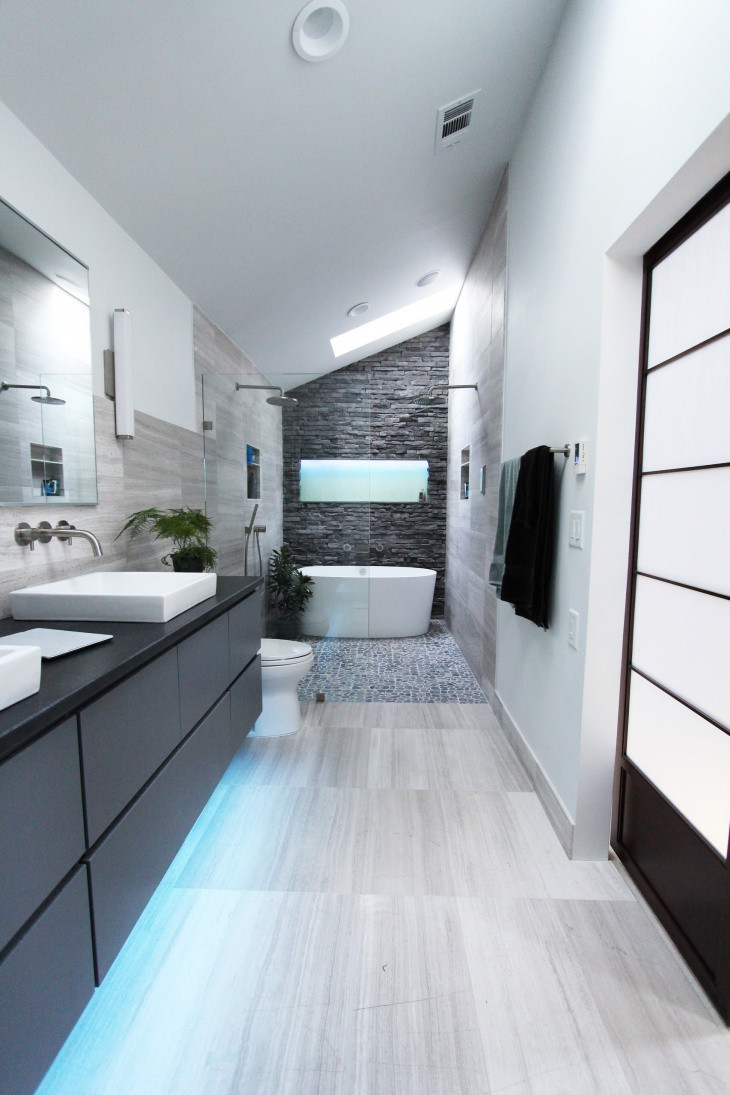 Bathroom Floor Tile Designs
 18 Laminate Flooring Bathroom Designs Ideas