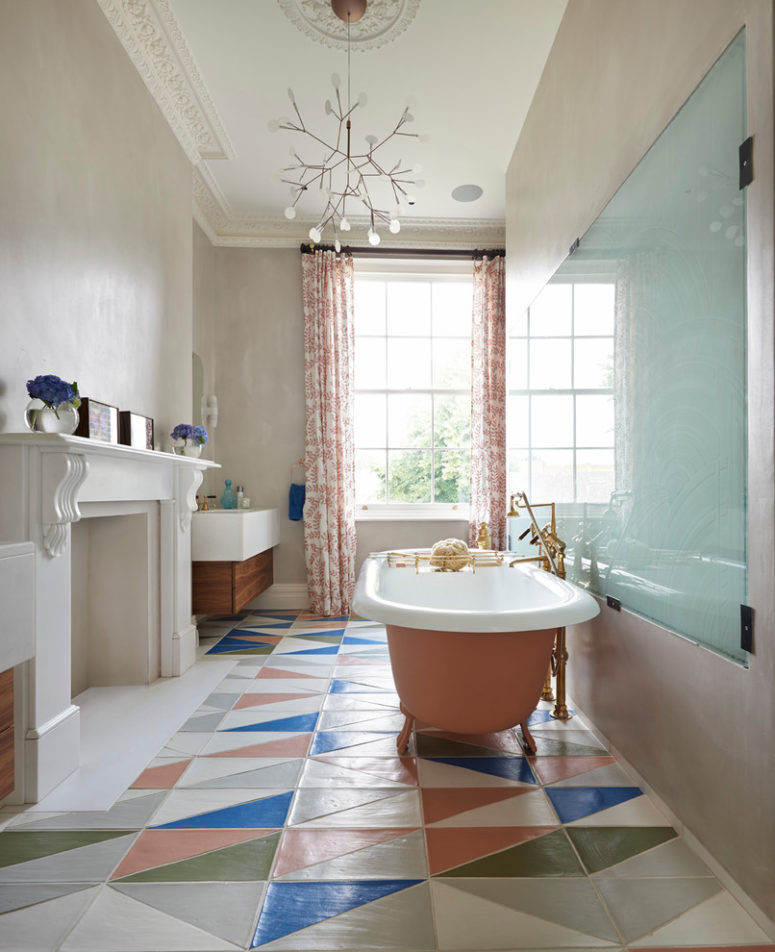 Bathroom Floor Tile Designs
 50 Cool Bathroom Floor Tiles Ideas You Should Try DigsDigs