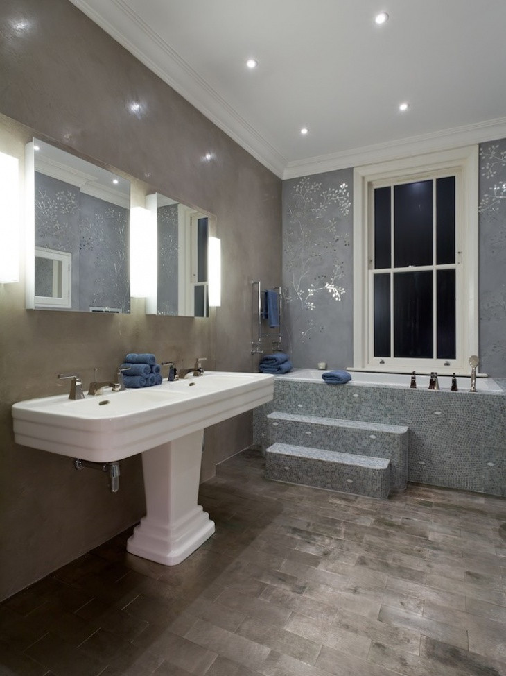 Bathroom Floor Tile Designs
 20 Bathroom Tile Floor Designs Plans Flooring Ideas