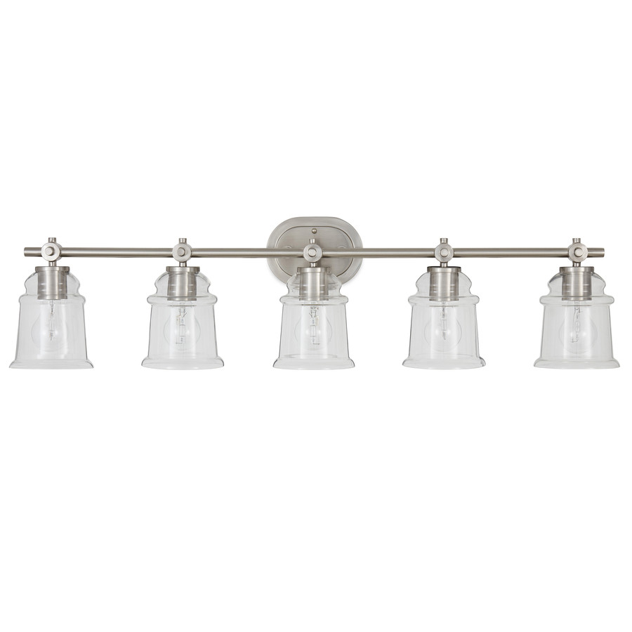 Bathroom Light Fixtures Lowes
 The Look for Less and a Bathroom Update Provident Home