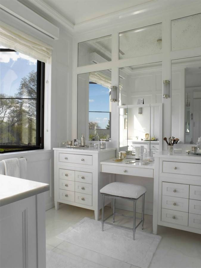Bathroom Makeup Vanity Ideas
 25 Bathroom Bench and Stool Ideas for Serene Seated