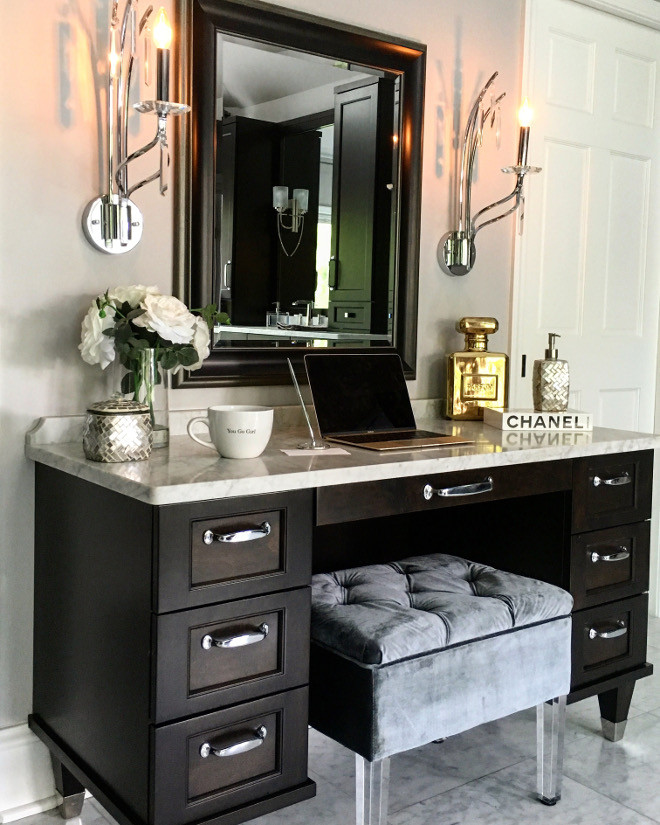 Bathroom Makeup Vanity Ideas
 Beautiful Homes of Instagram Home Bunch Interior Design