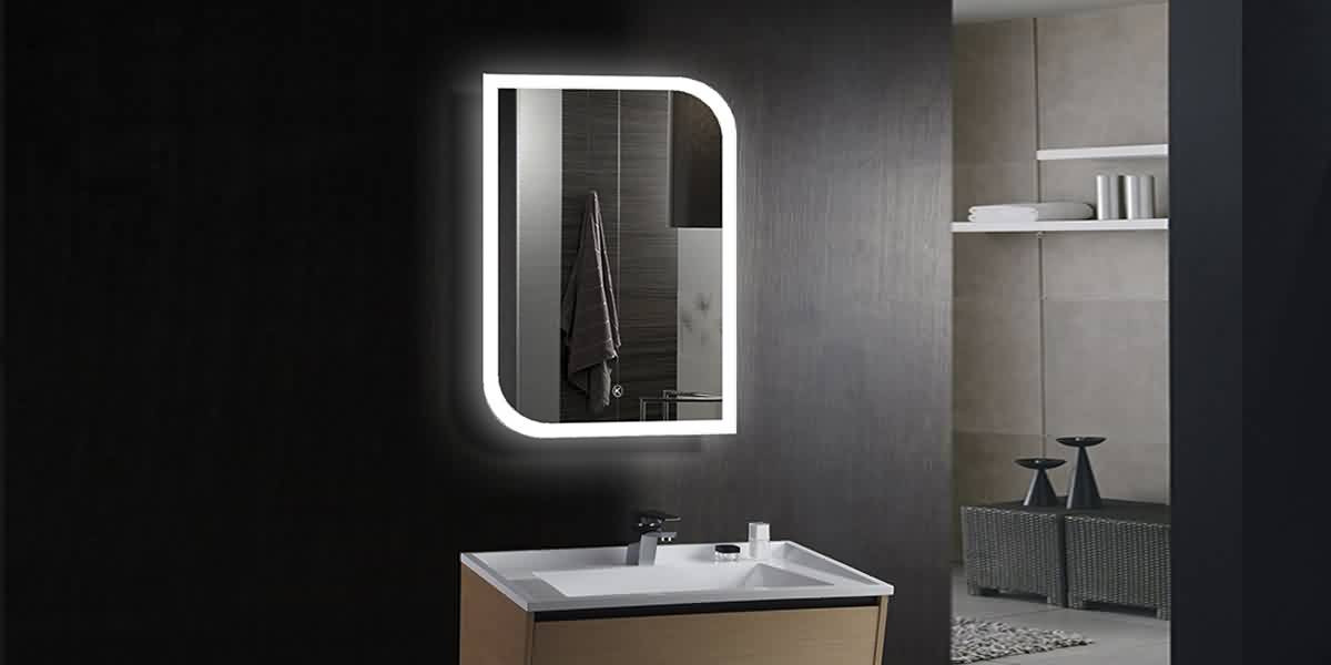 Bathroom Mirror With Lights Behind
 KOXZE MIRROR