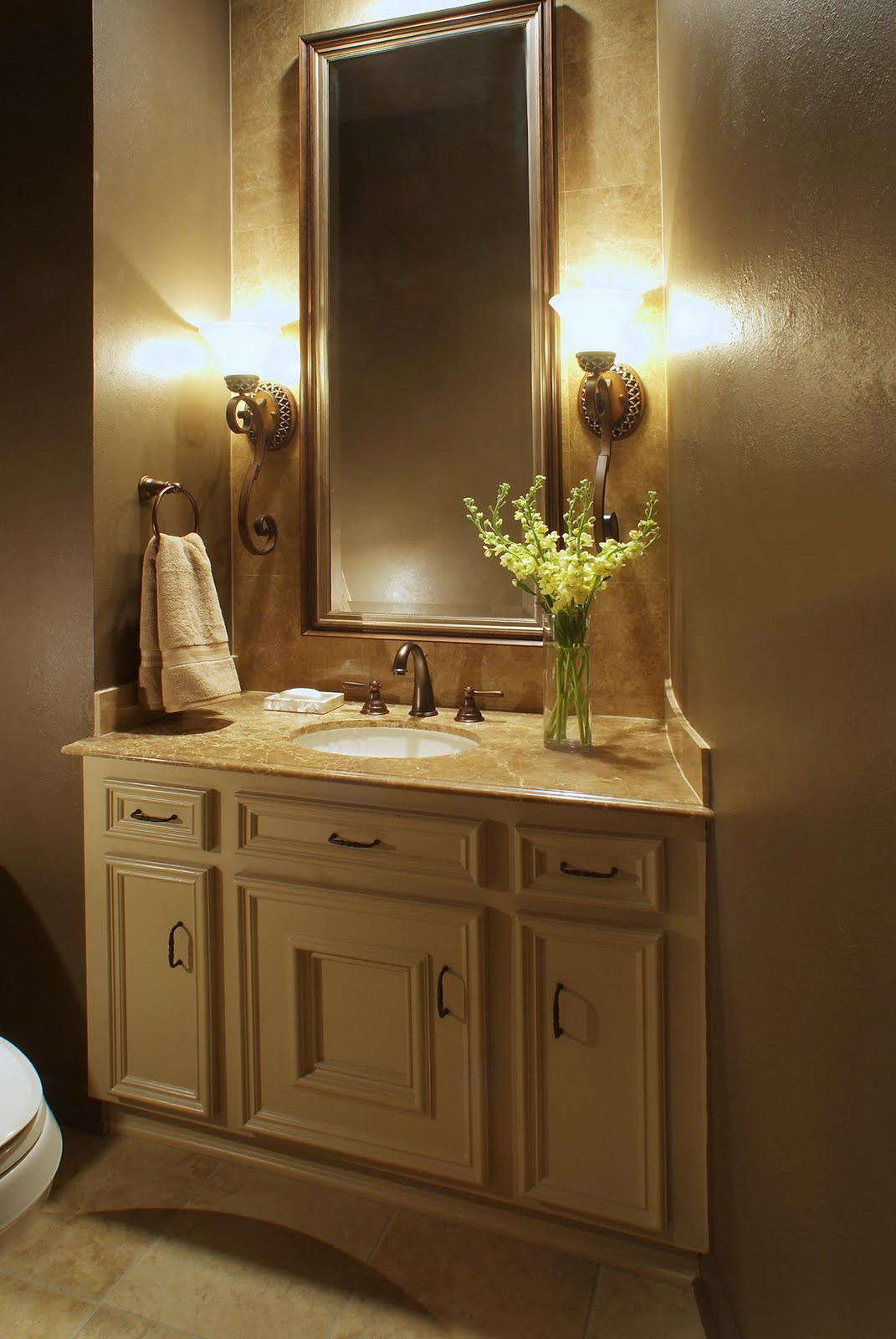Bathroom Mirror With Lights Behind
 design in wood Bathroom Mirrors and Lighting