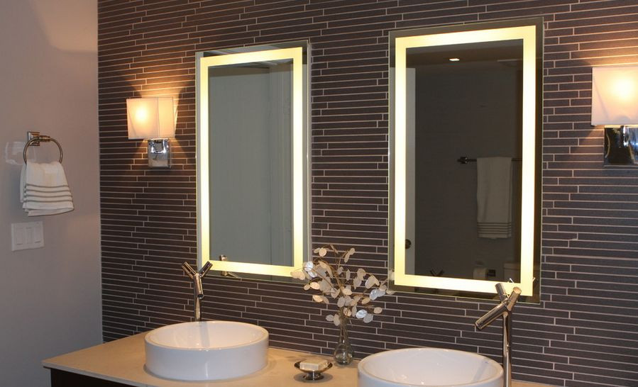 Bathroom Mirror With Lights Behind
 How To Pick A Modern Bathroom Mirror With Lights
