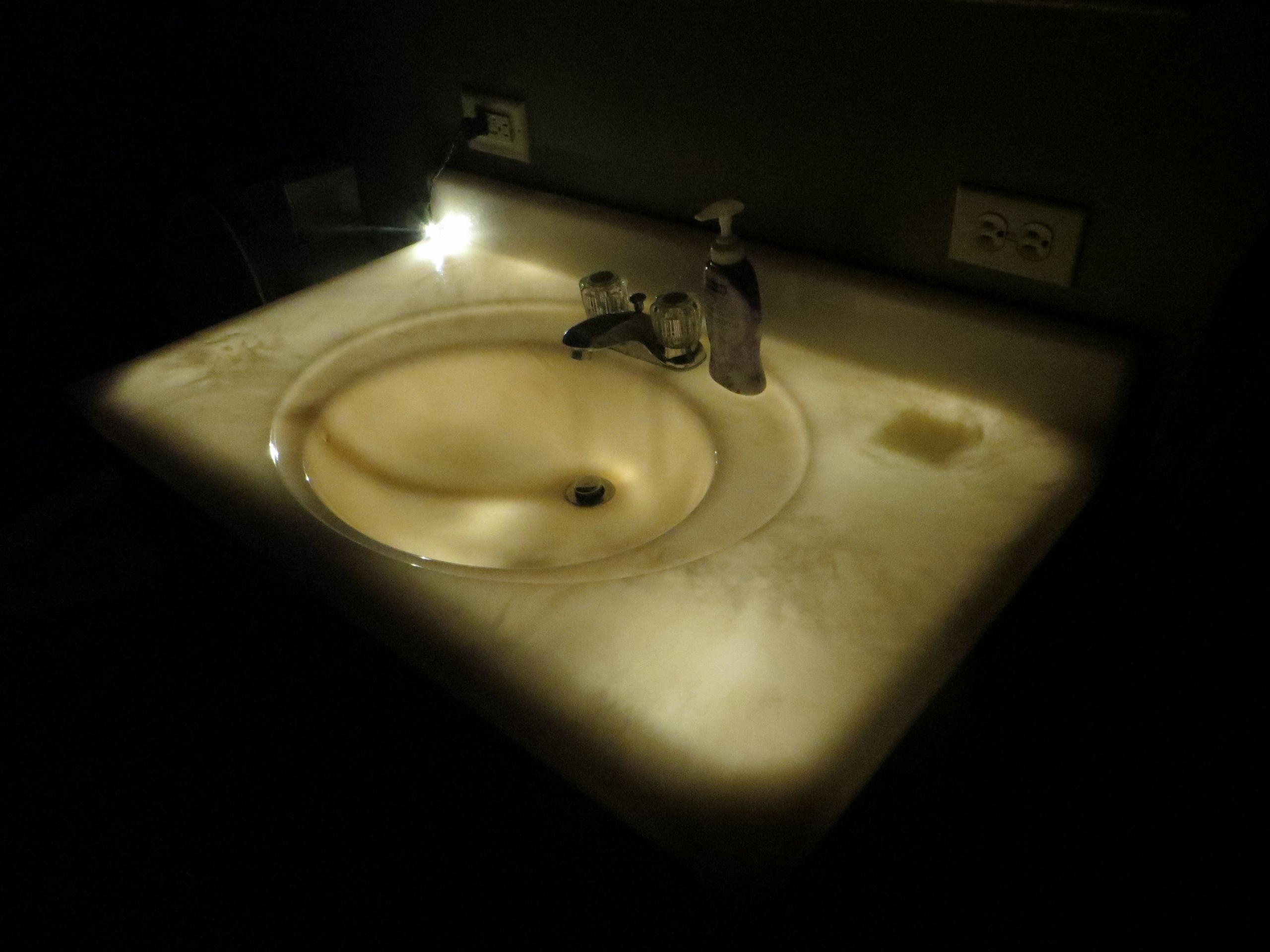 Bathroom Night Light
 Create A Glowing Bathroom Nightlight