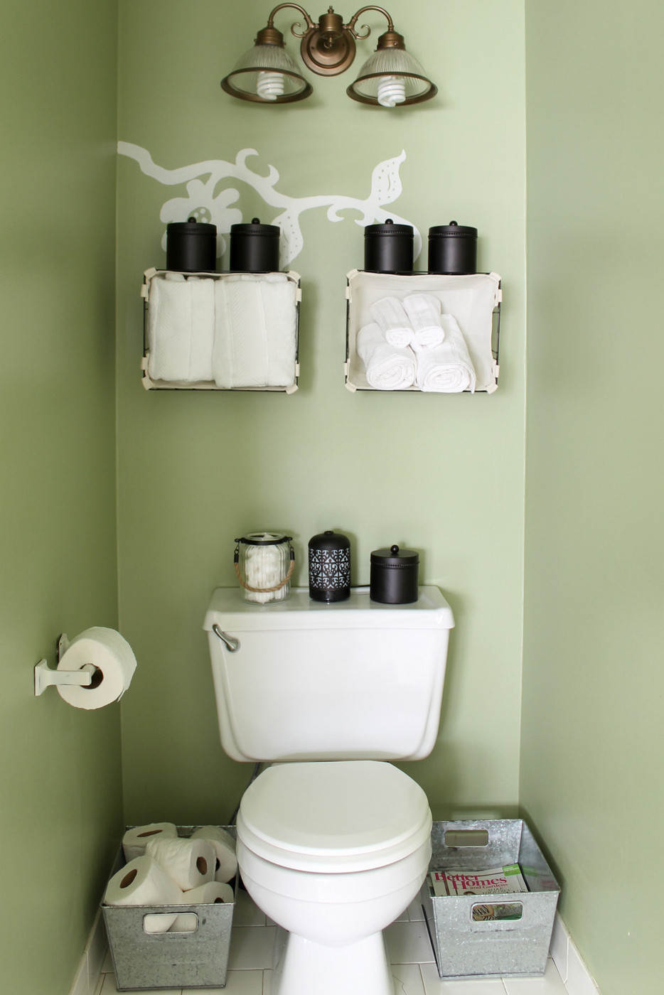 Bathroom Organizers For Small Bathrooms
 Small Bathroom Organization Ideas The Country Chic Cottage