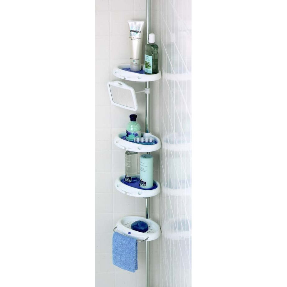 Bathroom Shower Accessories
 Zenith Corner Shower Caddy & Reviews