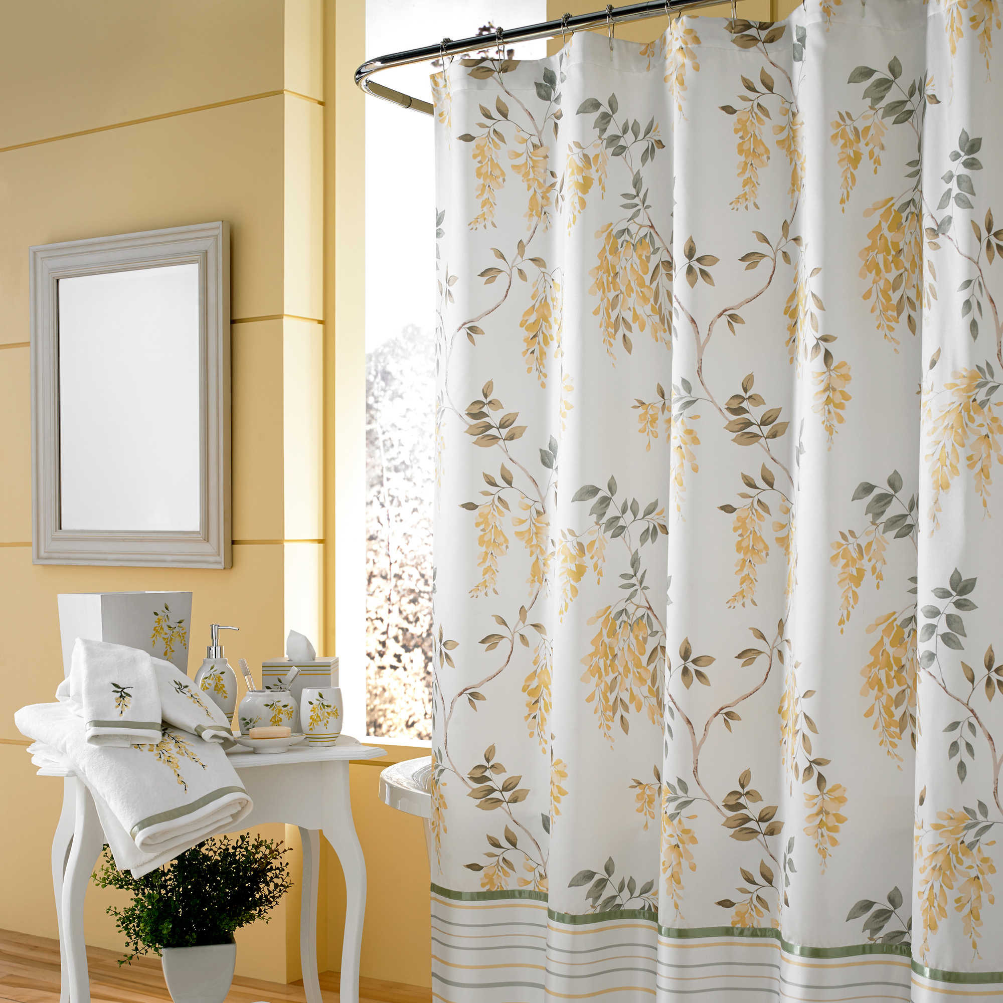 Bathroom Shower Accessories
 Bed Bath and Beyond Shower Curtains fer Great Look and