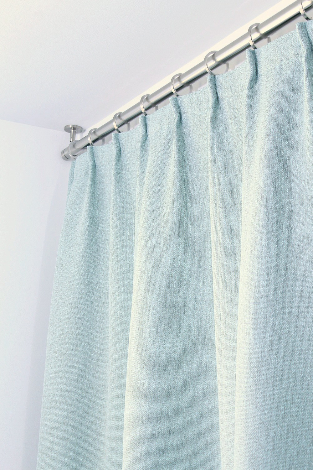 Bathroom Shower Curtain Rods
 Bathroom Update Ceiling Mounted Shower Curtain Rod
