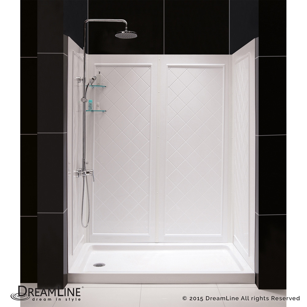 Bathroom Shower Kits
 Bath Authority DreamLine QWall 5 Shower Backwalls Kit 58