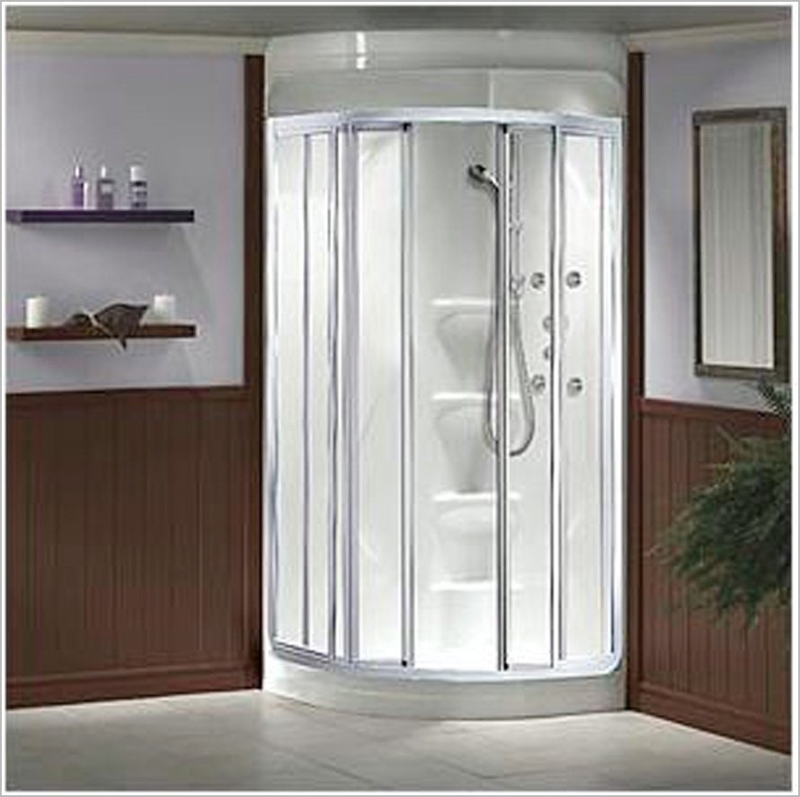 Bathroom Shower Units
 50 Corner Shower For Small Bathroom You ll Love in 2020