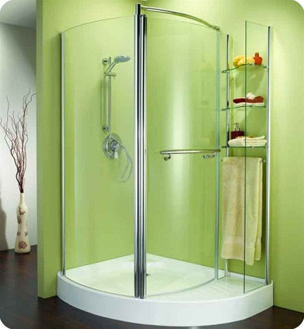 Bathroom Shower Units
 Corner Shower Units for Small Bathroom Solving Space