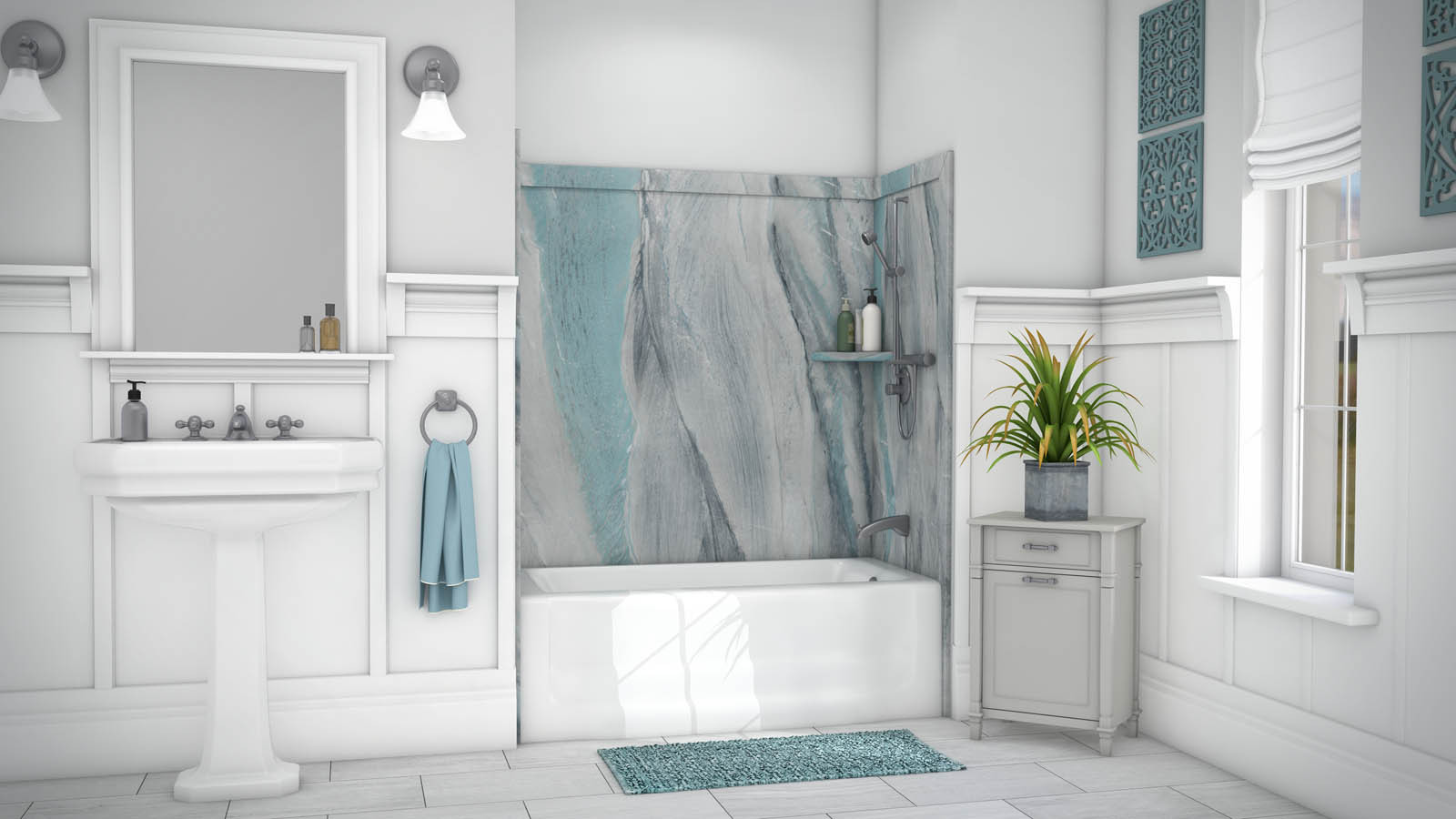 Bathroom Shower Wall Panels
 DIY Shower & Tub Wall Panels & Kits Innovate Building