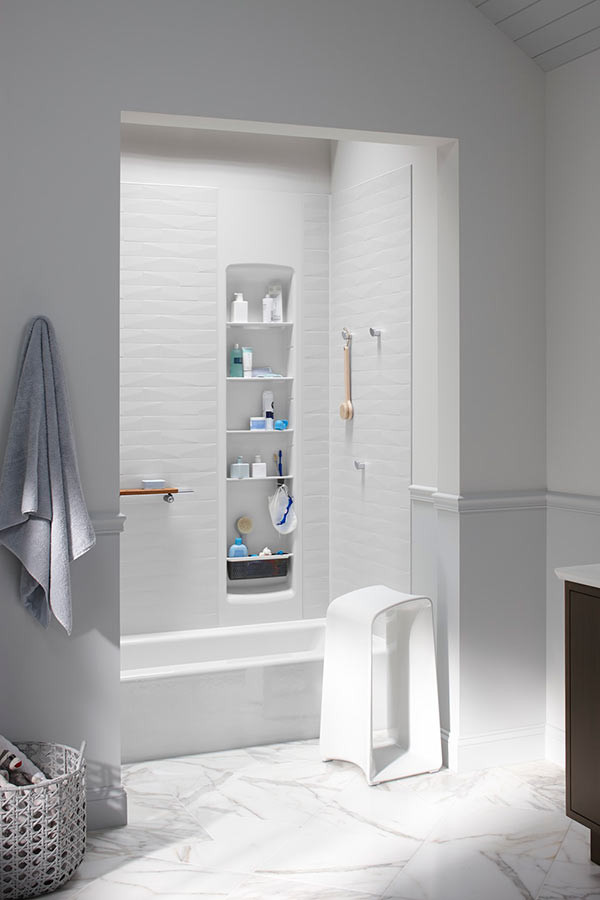 Bathroom Shower Wall Panels
 Luxury Shower Wall Panels Accessories and Storage System