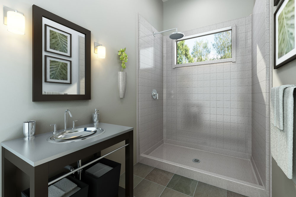 Bathroom Shower Windows
 Barrier Free Showers in CT