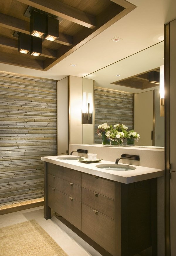 Bathroom Sink Decorating Ideas
 Double sink vanity design ideas – modern bathroom