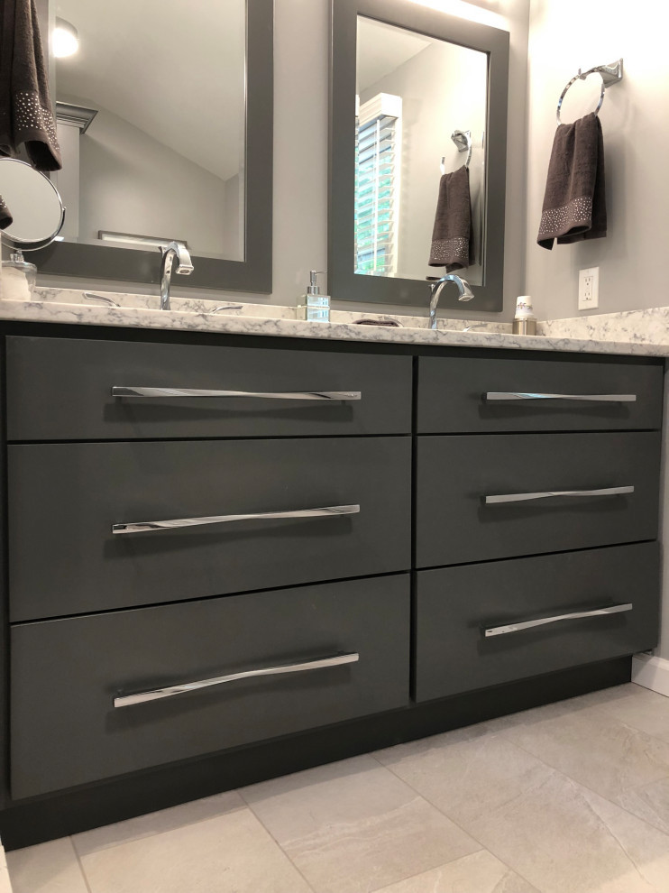Bathroom Vanities Ct
 Cabinets pleted Guilford CT Master Bathroom Modern