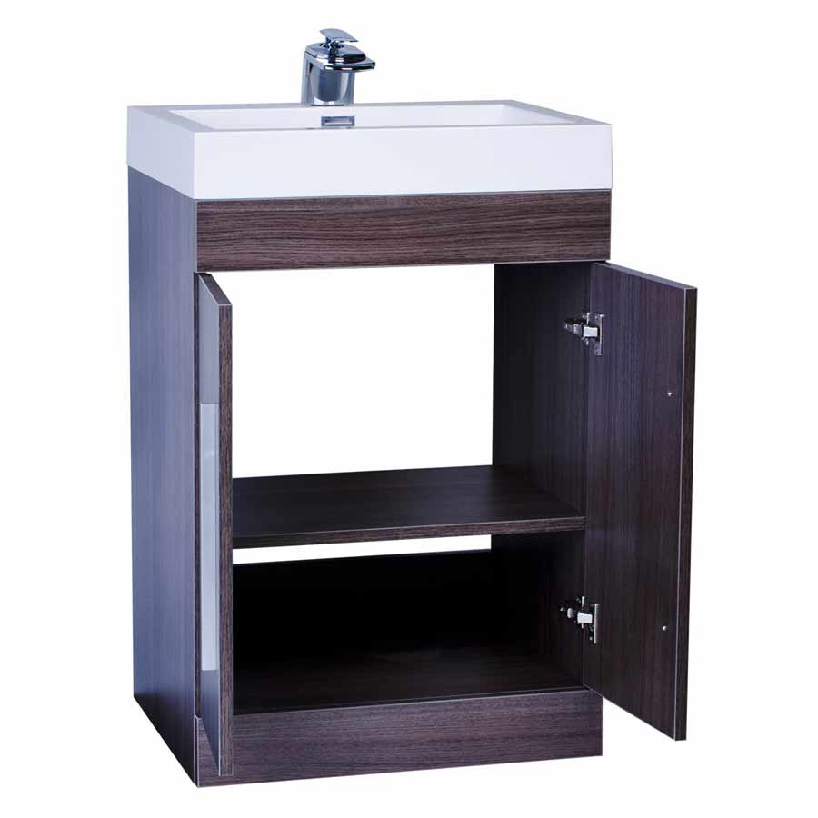 Bathroom Vanity 24
 24" Bathroom Vanity Set Grey Oak TN TM600 GO on
