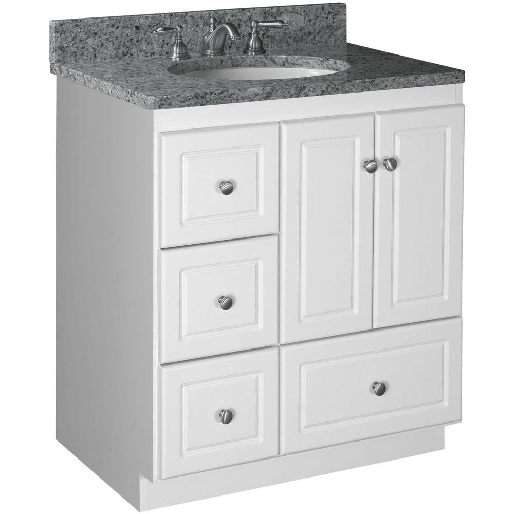 Bathroom Vanity 30 Inches Wide
 Simplicity by Strasser Ultraline 30 in W x 21 in D x 34