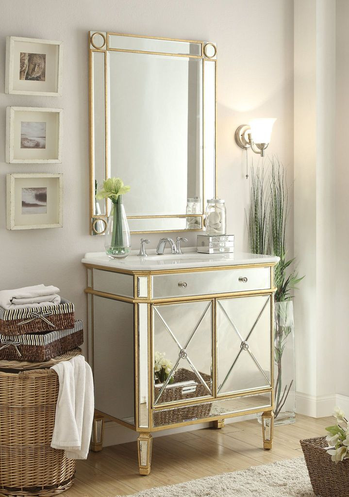 Bathroom Vanity Mirror Cabinet
 32" Mirror Reflection Austell Bathroom Sink Vanity