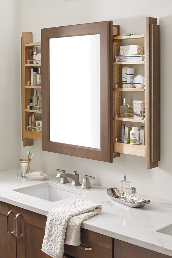 Bathroom Vanity Mirror Cabinet
 Vanity Mirror Cabinet with Side Pull outs Diamond