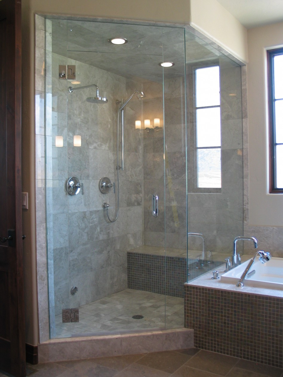Bathroom Walk In Shower Ideas
 Walk in Shower Ideas as Fascinating Interior for Stylist