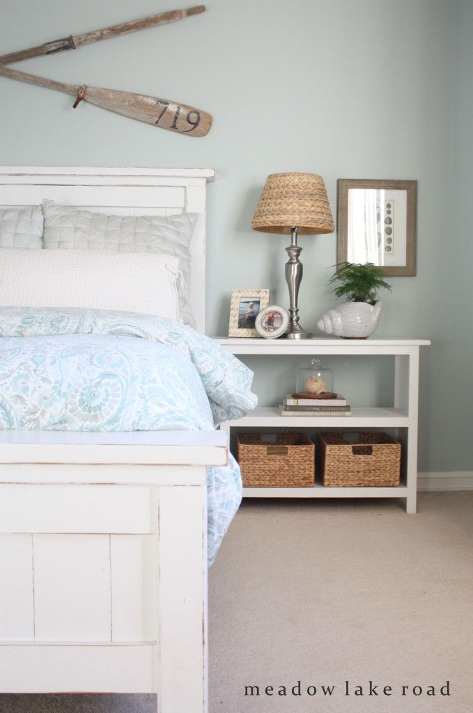Beach Paint Colors For Bedroom
 Stratton Blue by Benjamin Moore Bedroom