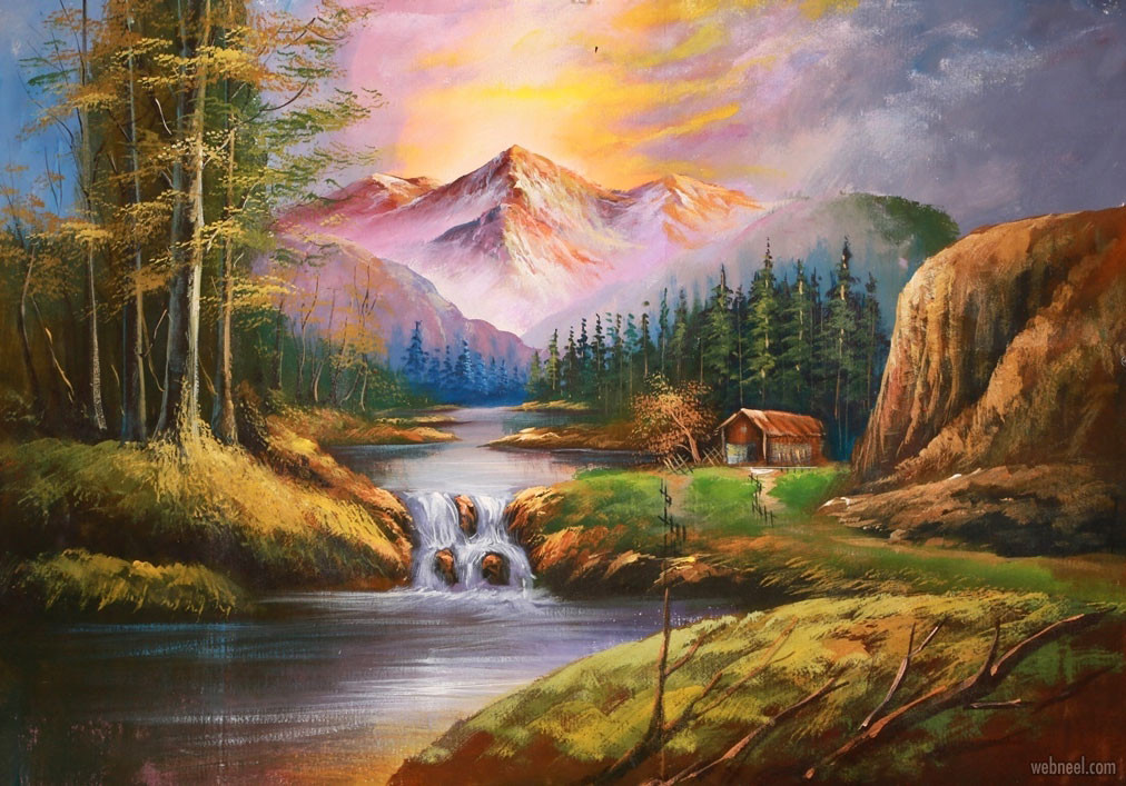 Beautiful Landscape Paintings
 20 Beautiful Landscape Oil Paintings and art works from