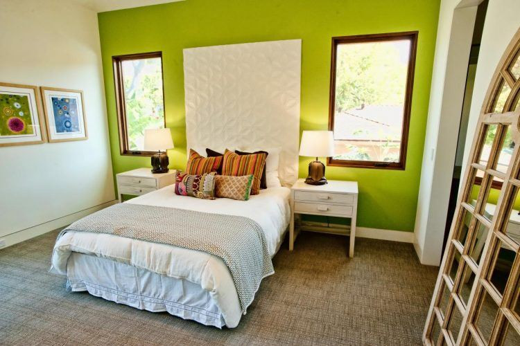 Bedroom Green Walls
 10 Beautiful Master Bedrooms with Green Walls