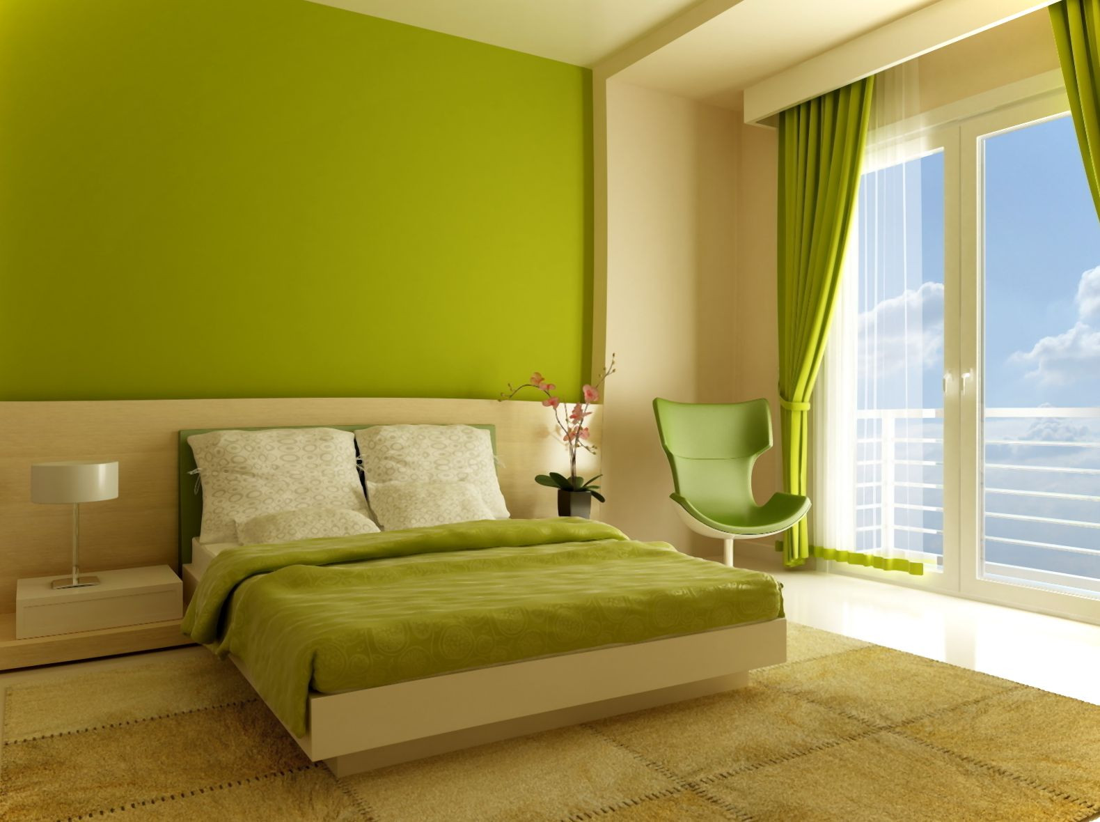 Bedroom Green Walls
 3 Essential Considerations in Choosing Paint Color for