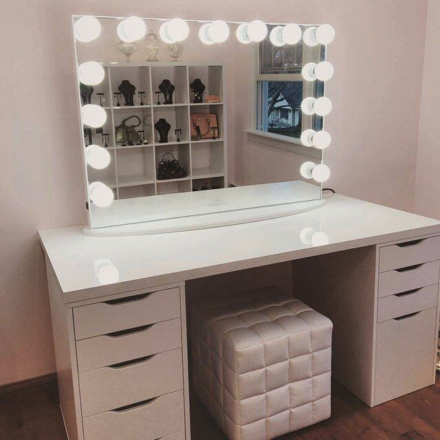 Bedroom Mirror With Lights
 bedroom vanity also white vanity set which has a function
