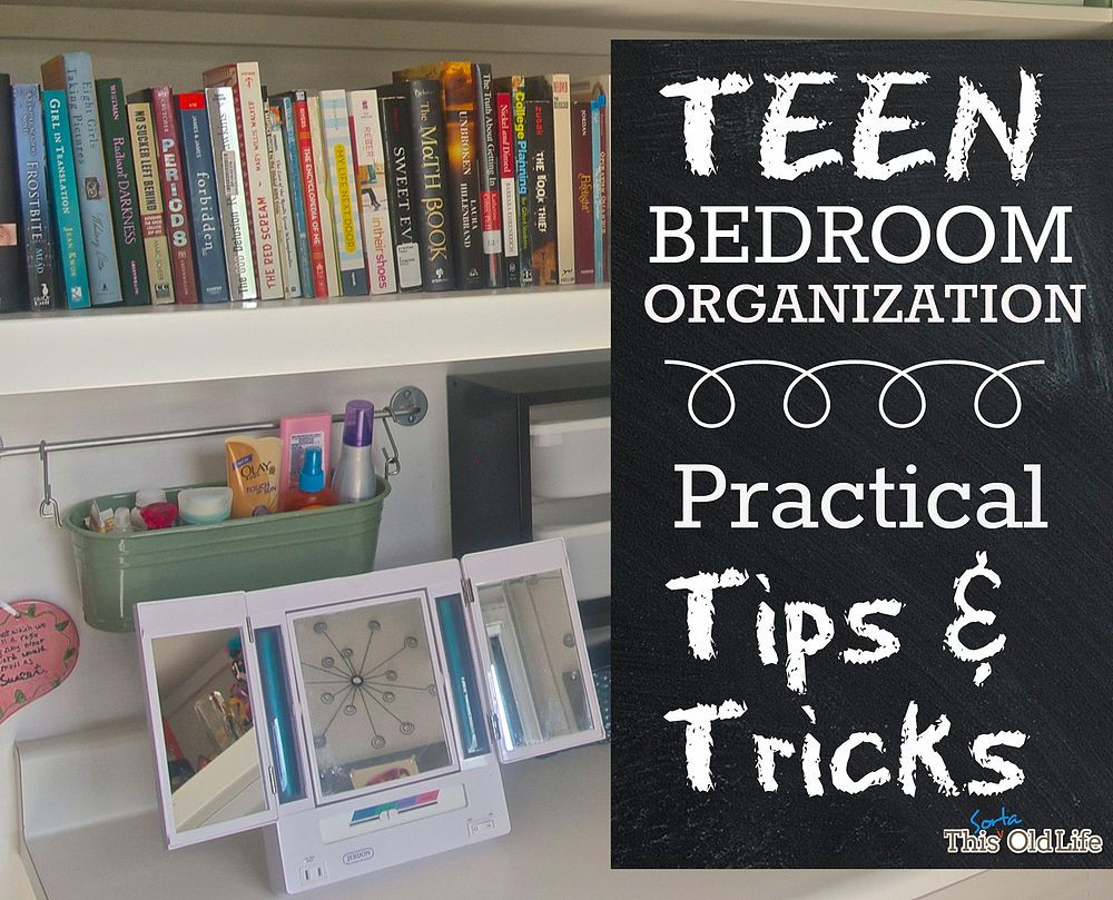 Bedroom Organization Tips
 Teen Bedroom Organization Makeover