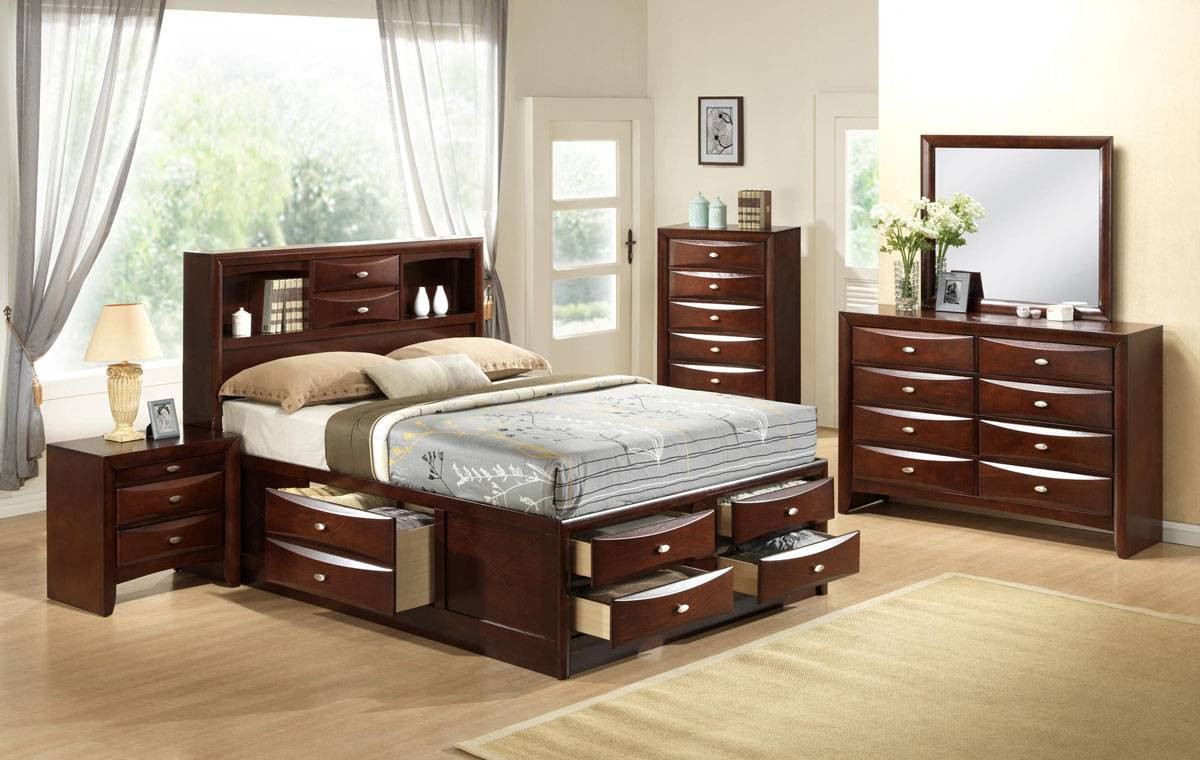 Bedroom Sets With Storage
 High class Quality Designer Bedroom Set with Extra Storage