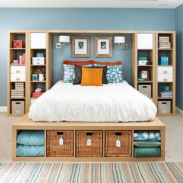 Bedroom Storage Solutions
 25 Creative Ideas for Bedroom Storage Hative