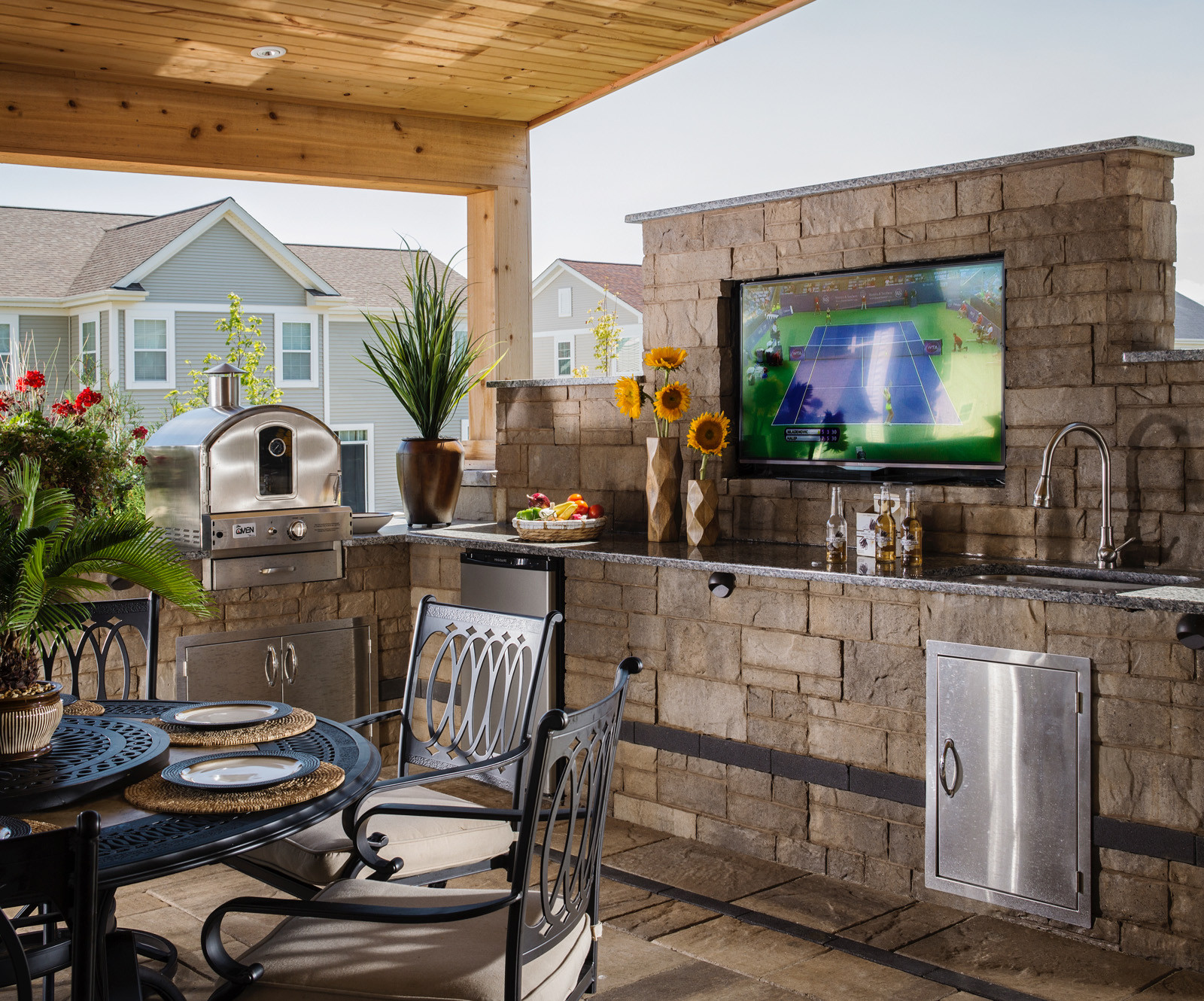Belgard Outdoor Kitchen
 Top 10 Outdoor Living Design Trends 2017 Belgard Blog