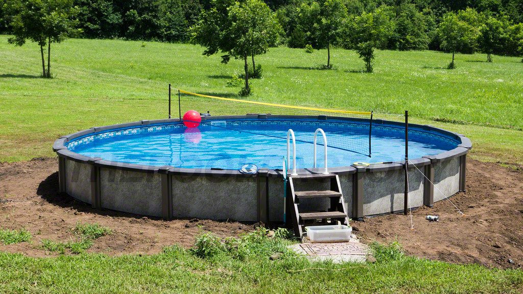 Best Above Ground Saltwater Pool
 Semi inground Pool s The Pool Factory